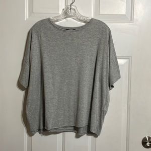 Eileen Fisher Crewneck Jersey Boxy T-Shirt Small